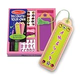 Melissa & Doug Educational Toy DecorateYourOwn Wooden Bookmarks