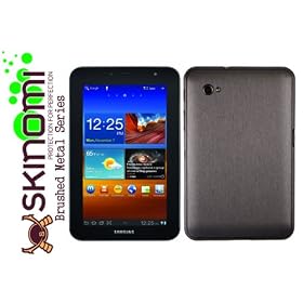 Skinomi TechSkin - Brushed Steel Film Shield & Screen Protector for Samsung Galaxy Tab 7.0 PLUS
