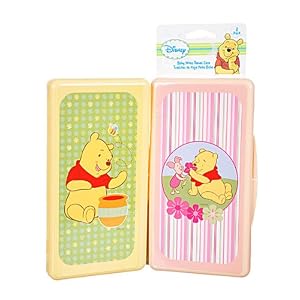 Winnie the Pooh \”Honey Pot\” 2-Pack Wipes Travel Case