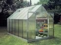Halls Magnum 128 12x8 double-door model Greenhouse [H:MG128ply]