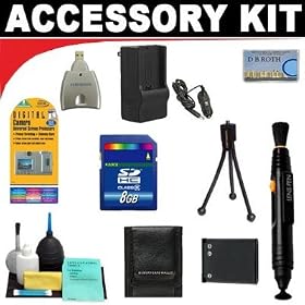8GB Deluxe DB ROTH Accessory KitFor The Aiptek A-HD, HD-1, Hi Speed High Definition 720P... by 