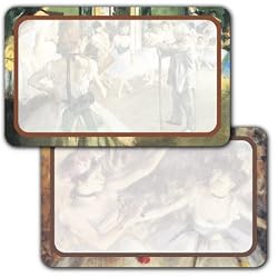 Assorted Degas Images - Assorted Adhesive Labels