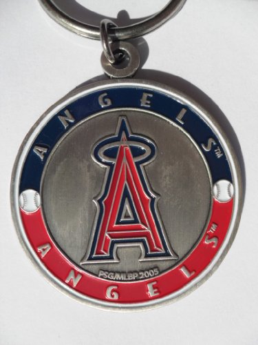 MLB Los Angeles Angels Keychain-Team Logo and Home Stadium