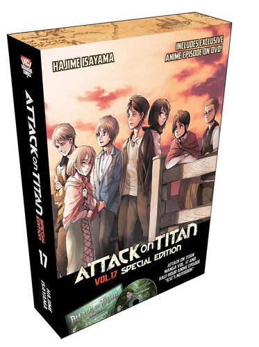 attack on titan 17 special edition wdvd