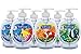 Softsoap Liquid Hand Soap, Aquarium - 7.5 fluid ounce (Pack of 6)