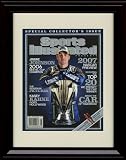 Framed Jimmie Johnson Sports Illustrated Autograph Print