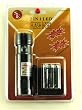 8 LED Plus Laser Pointer Flashlight - Black