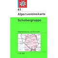 DAV Alpenvereinskarte 41 Schobergruppe 1 : 25 000: Topographische Karte mit Wegmarkierungen und Skirouten