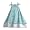 Wild Mango - Toddler Girls Dress, Turquoise, White (Size 2T)