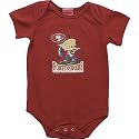 San Francisco 49ers NFL Newborn Baby Team Mascot Onesie Creeper