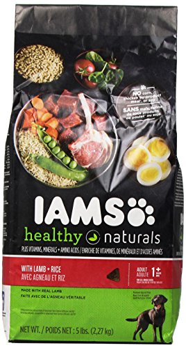 IAMS Healthy Naturals Adult Dog With Lamb and Rice Recipe Dry Dog Food 5 Pounds