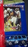 Tennessee Titans NFL Diecast 2005 Cadillac Escalade with Chris Brown Fleer Ultra Trading Card