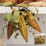 Halloween Handcut Metal Bunch of Corn Wall Sign