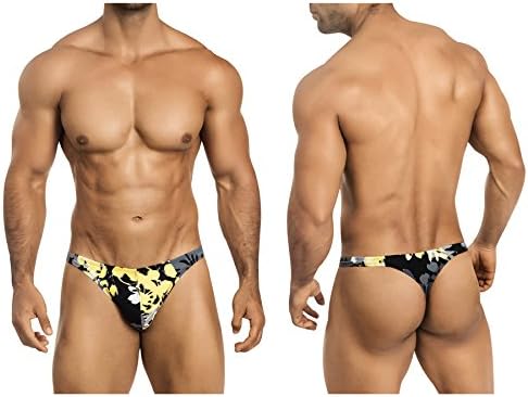 Vuthy 419 Dusky Flowers G-String Swimsuit