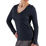 Horny Toad Activewear Women's Reyna Long Sleeve Shirt,EBONY ,xlarge