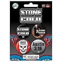 WWE - Badge Set Stone Cold