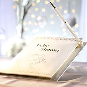 Amazon.com: Baby Shower Guest Registry Book with Pen: Health & Personal Care