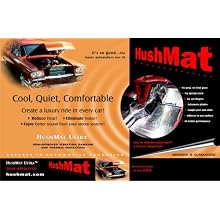 HushMat 10401 Ultra Silver Foil Floor Kit with Damping Pad - 20 Piece