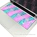 TOP CASE - Polar Light Series Keyboard Cover Skin for MacBook Unibody White 13 / Old Generation MacBook Pro 13