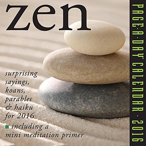 2016 ZEN Daily Page-A-day Box / Desk Calendar