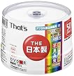 ���z�U�d�� That's DVD-R�r�f�I�p CPRM�Ή�16�{��120��4.7GB ����E�ϐ��ʐ^�掿���C�h�v�����^�u�� �X�s���h���P�[�X50���� DR-C12WKY50BN
