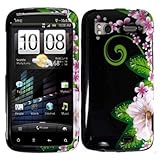 Pink Flower Snap-On Protector Hard Cover Case for HTC Sensation 4G (T-Mobil ....