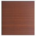Bamboo Roll-Up Chair Mat - Dark Cherry (52Lx48W")