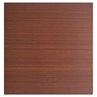 Bamboo RollUp Chair Mat 48 x 52, 5MM Thick