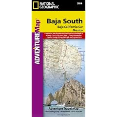 Baja South: Baja California Sur, Mexico (Adventure Map (Numbered))