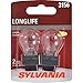 SYLVANIA 3156 Long Life Miniature Bulb, (Contains 2 Bulbs)