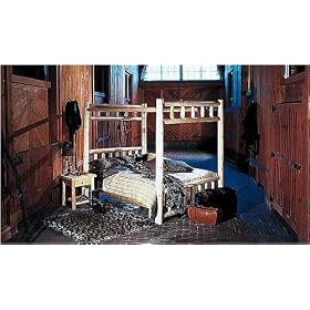 Northern White Cedar King Canopy Bed