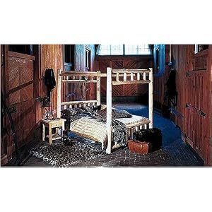 Northern White Cedar Queen Canopy Bed