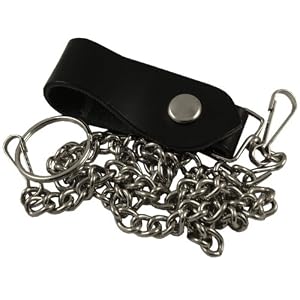 24 Deluxe Steel Wallet Chain by Motorcycle Wallets