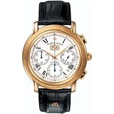 Maurice Lacroix Masterpiece Flyback Annuaire 18k Rose Gold Mens Watch mp6108-pg101-19e by Maurice Lacroix