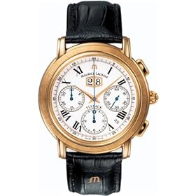 Click here to buy Maurice Lacroix Masterpiece Flyback Annuaire 18k Rose Gold Mens Watch mp6108-pg101-19e by Maurice Lacroix.