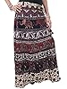 Indian Maxi Wrap Skirt Ivory Sarong Hippie Gypsy Boho Wraparound Skirts, Gift Idea