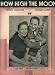 How High the Moon Vintage 1940 Sheet Music Recorded by Les Paul and Mary Ford
