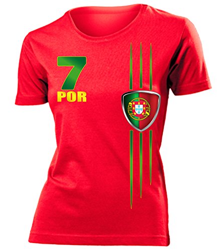 FUSSBALL – PORTUGAL FANSHIRT 3215(F-R) Gr. XXL