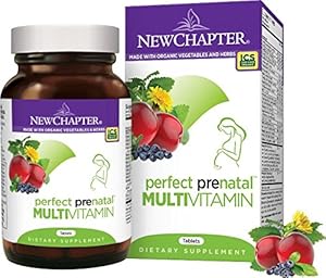 New Chapter Perfect Prenatal Multivitamin, PLUS B Vitamins, Folate (Folic Acid) - 192 ct (64 Day Supply)