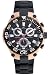 Klaus Kobec NO3 Gents Black and Rose Gold ‘Notorious’ Diamond Set Chronograph Watch