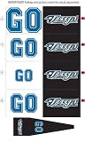 Toronto Blue Jays Animated 3-D Auto Spin-Flags