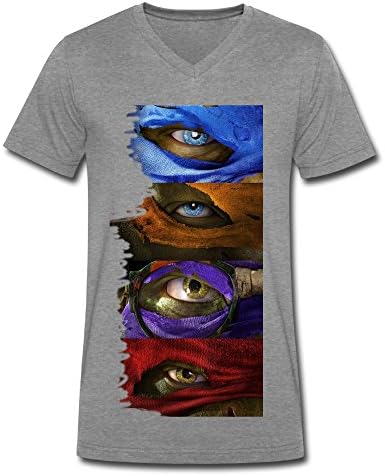Hot Movie Teenage Mutant Ninja Turtles Out Of The Shadows V Neck T Shirt For Men