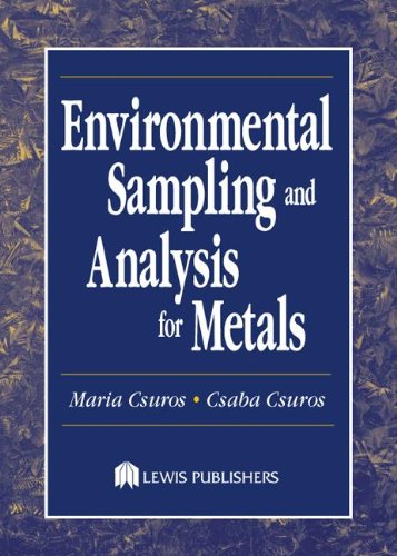 Environmental Sampling and Analysis for Metals