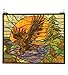 20 Inch W 16 Inch H Eagle At Sunset Window Windows