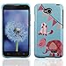 IMAX Color Hard Case Phone Cover for LG Optimus L70 D325 MS323 (Metro PCS) (Elephant)