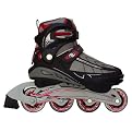 Men's Roller Derby Hybrid G700 In-Line Skates - Black/ Gray/ Red