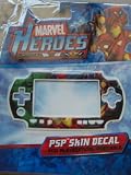 PSP Skin Decal Marvel Heroes Hulk Iron Man Spider Man