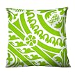 100% Thai Silk Decorative Pillow - Medallion Green (18x18")