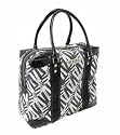 Versace Large Black & White Handbag