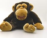 Deluxe Hand Puppet Monkey 33cm - Dark Brown (SW1525)